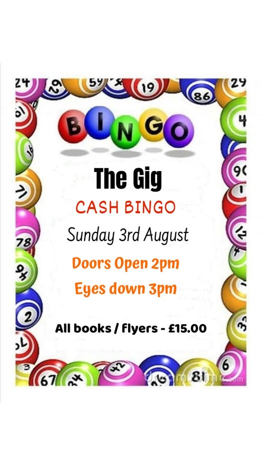 Cash Bingo - The Gig